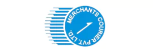 Merchant Courier Transport Tracking Logo